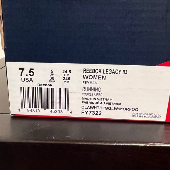 REEBOK Legacy 83 Sneakers US 7.5 - Picture 5 of 5